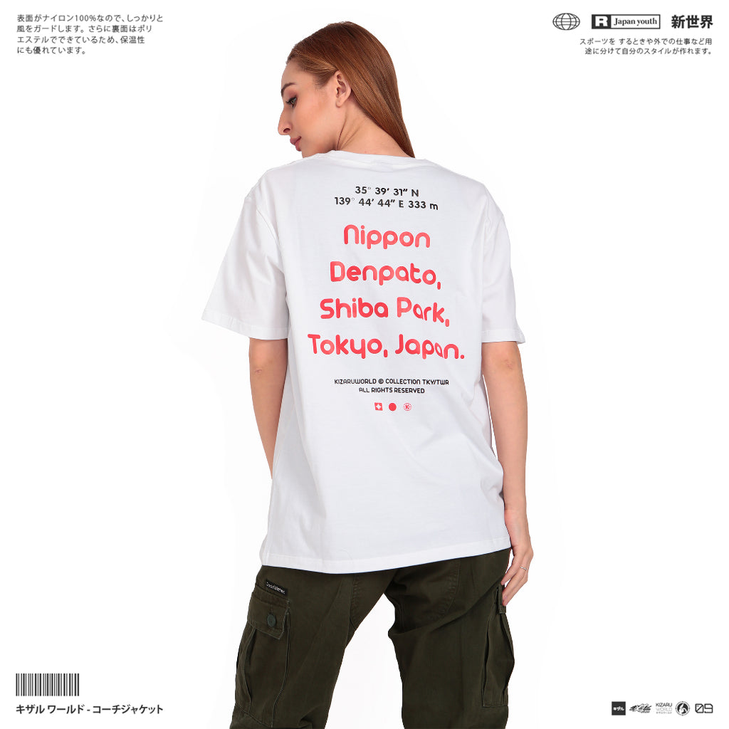 Japan Streetwear Short Sleeve T Shirt - Origin TOKYO TOWER | Japan Apparel