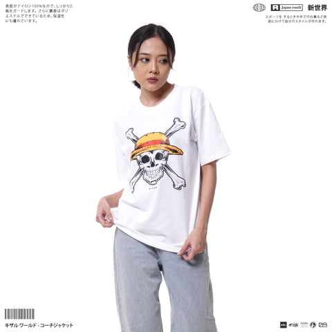 Japan Anime Short Sleeve T Shirt - One Piece | Jolly Roger MUGIWARA