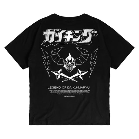 Japan Anime Short Sleeve T Shirt - GAIKING MECHA SERIES 70S | Japan Apparel