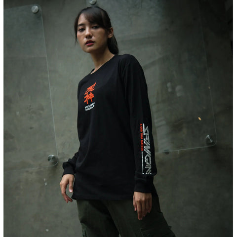 Japanese Long Sleeve T Shirt Origin SHINIGAMI | Zewearsy Store