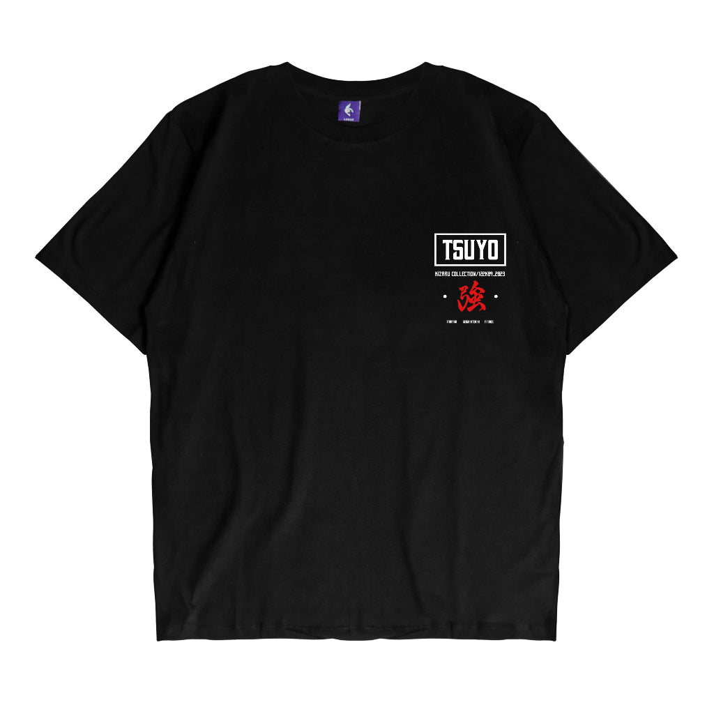 Japan Streetwear Short Sleeve T Shirt - Origin STRENGTH TSUYO | Japan Apparel