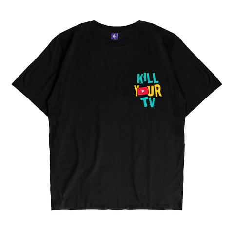 Japan Streetwear Short Sleeve T Shirt - Origin KILL YOUR TV | Japan Apparel