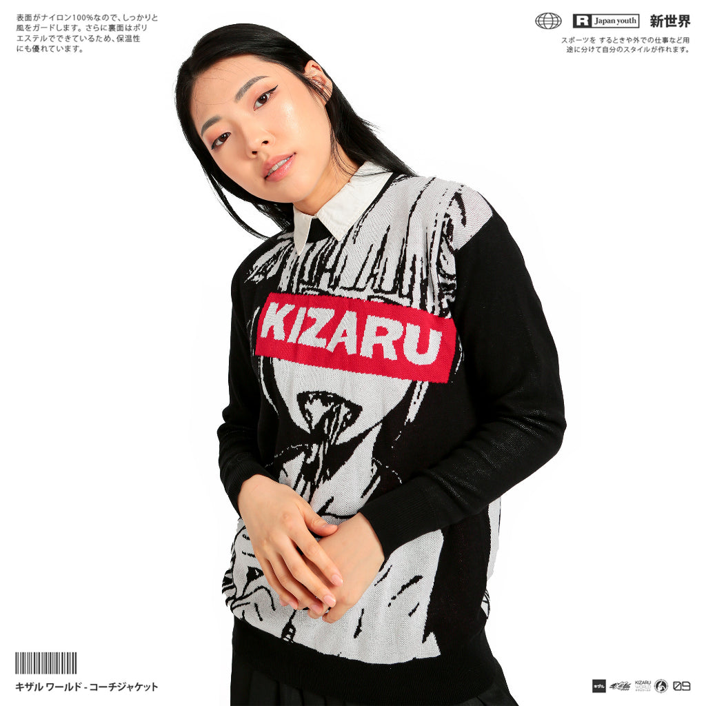 Japan Anime Sweater Black Knitwear - HIMIKO TOGA | Zewearsy Store