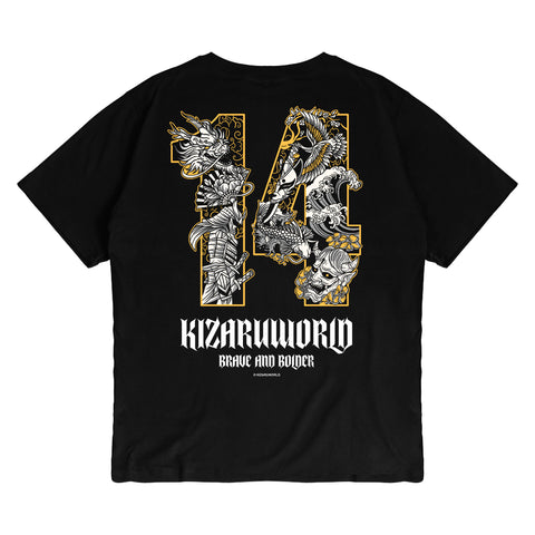 Japan Streetwear Short Sleeve T Shirt - Origin Anniversary KIZARU 14 | Japan Apparel