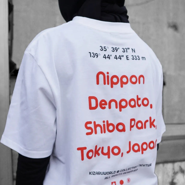 Japan Streetwear Short Sleeve T Shirt - Origin TOKYO TOWER | Japan Apparel