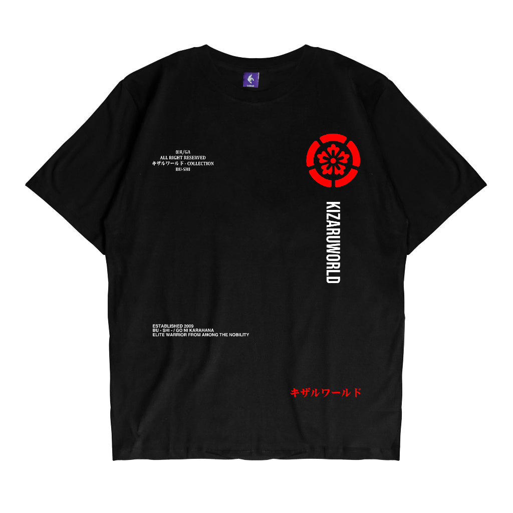 Japan Streetwear Short Sleeve T Shirt - Origin SAMURAI | Japan Apparel