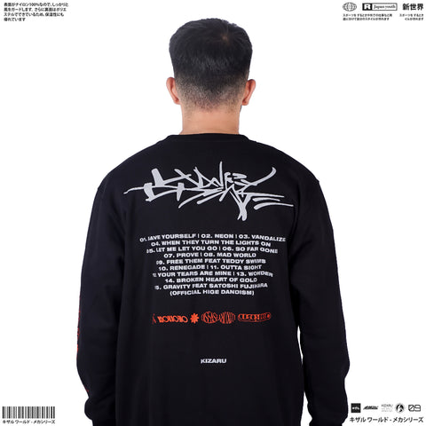 Black Crewneck Sweater Music Series - ONE OK ROCK | Japan Apparel | Zewearsy Store