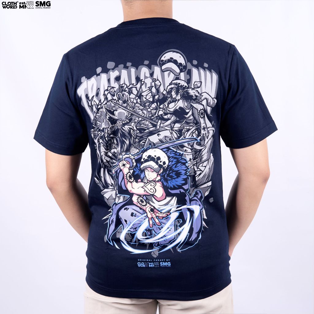 Trafalgar Law The Surgeon of Death T-Shirt - One Piece Anime Apparel - Zewearsy