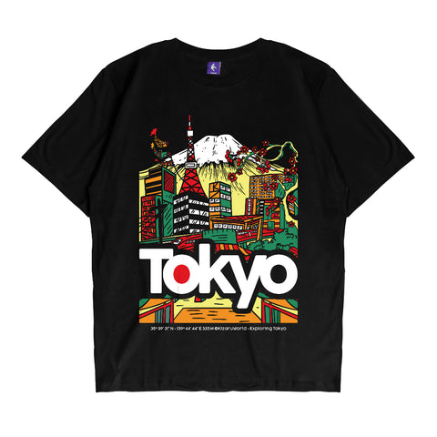 Japan Streetwear Short Sleeve - Origin EXPLORE TOKYO | Japan Apparel