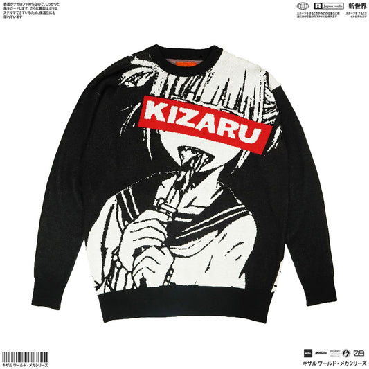 Japan Anime Sweater Black Knitwear - HIMIKO TOGA | Zewearsy Store