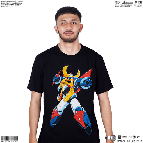 Japan Anime Short Sleeve T Shirt - GAIKING MECHA SERIES 70S | Japan Apparel