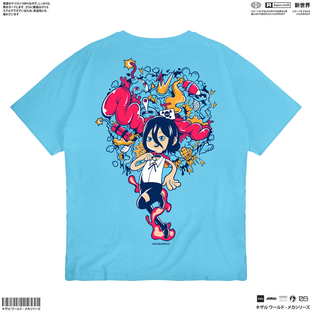 Japan Anime T-shirt Short Sleeve - REZE CHIBI | Japan Apparel