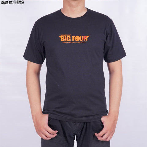 Shounen Jump The Big Four T-Shirt - Naruto, Bleach, One Piece, Dragon Ball Anime Apparel