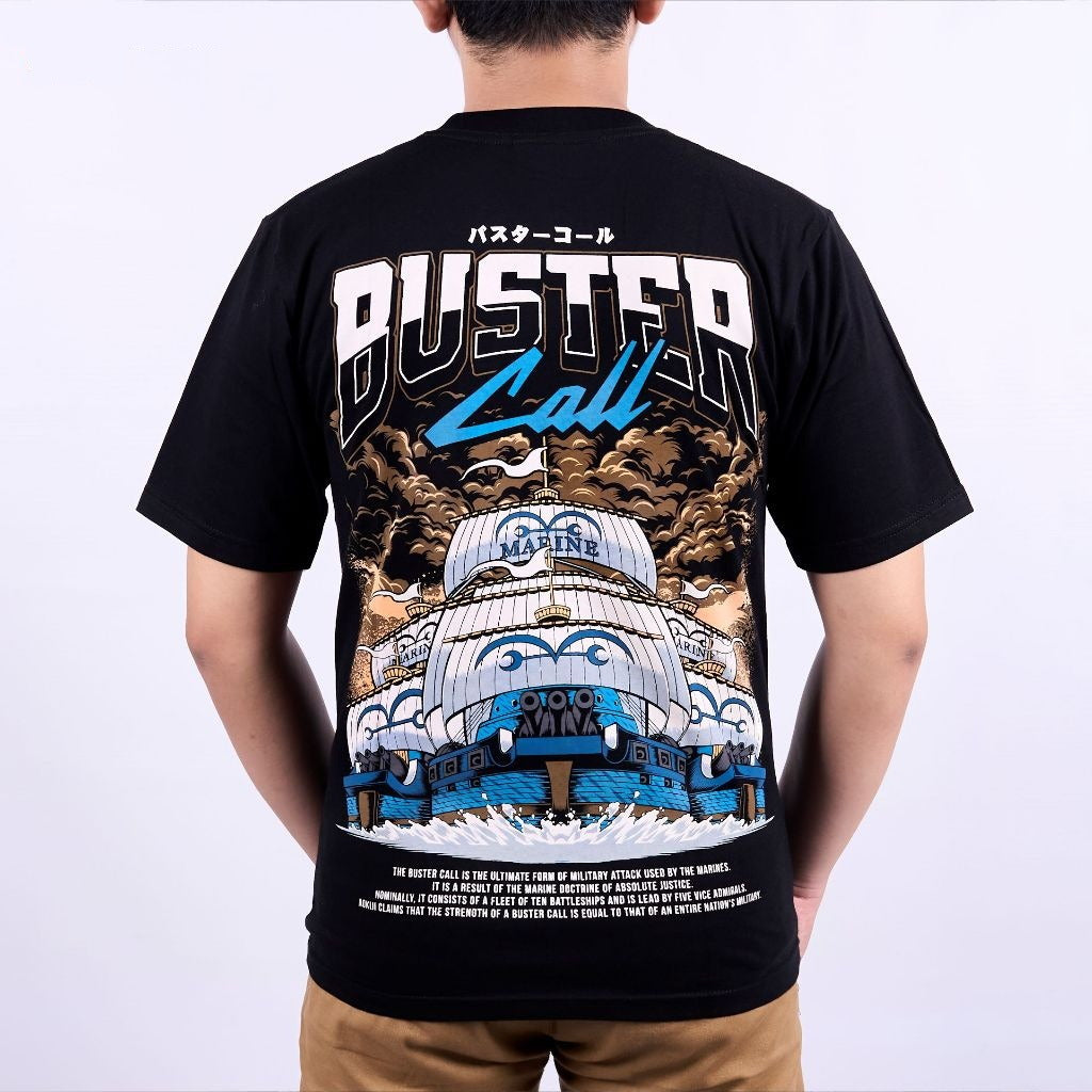Buster Call World Government Marine Ship Series One Piece - on model - unisex fit | Zewearsy Store