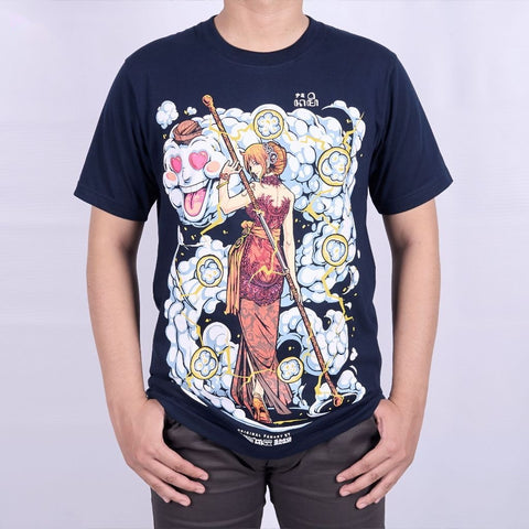 Nami Kebaya Merah Local Culture Series Strawhat Pirates One  - on model - unisex fit | Zewearsy Store