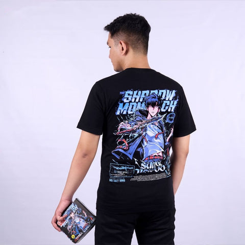 ARISE Sung Jinwoo The Shadow Monarch Solo Leveling - model wearing streetwear look | Zewearsy Store