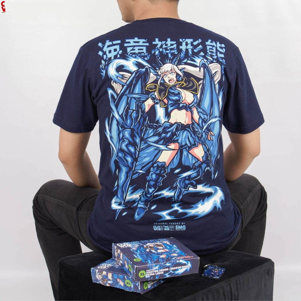 Noelle Valkyrie Dress Dragon Form Black Bull Black Clover - anime t-shirt front design | Zewearsy Store