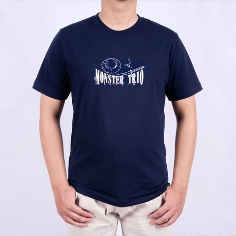 Strawhat Monster Trio Mugiwara Monkey D Luffy Sanji Zoro One - back print view | Zewearsy Store