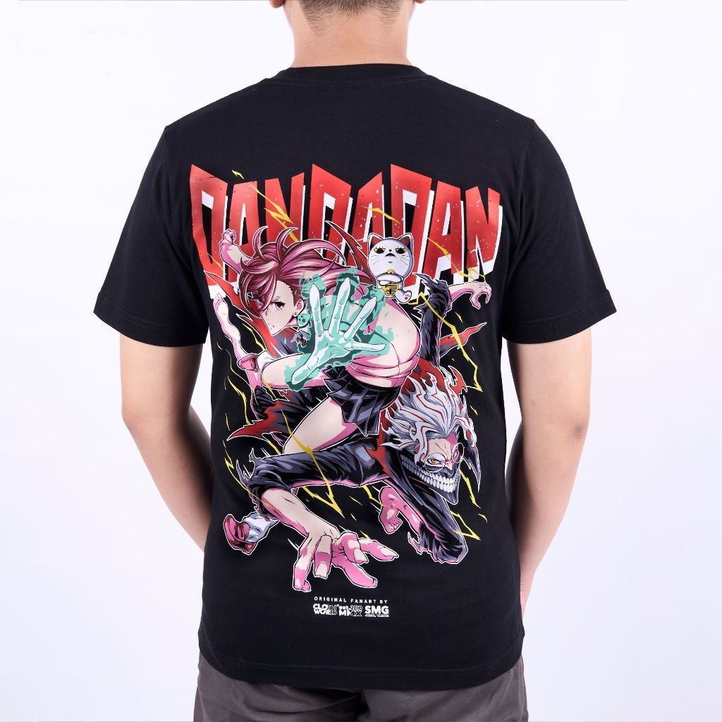 Dandadan Takakura Ken Okarun Ayase Momo Turbo Granny - on model - unisex fit | Zewearsy Store
