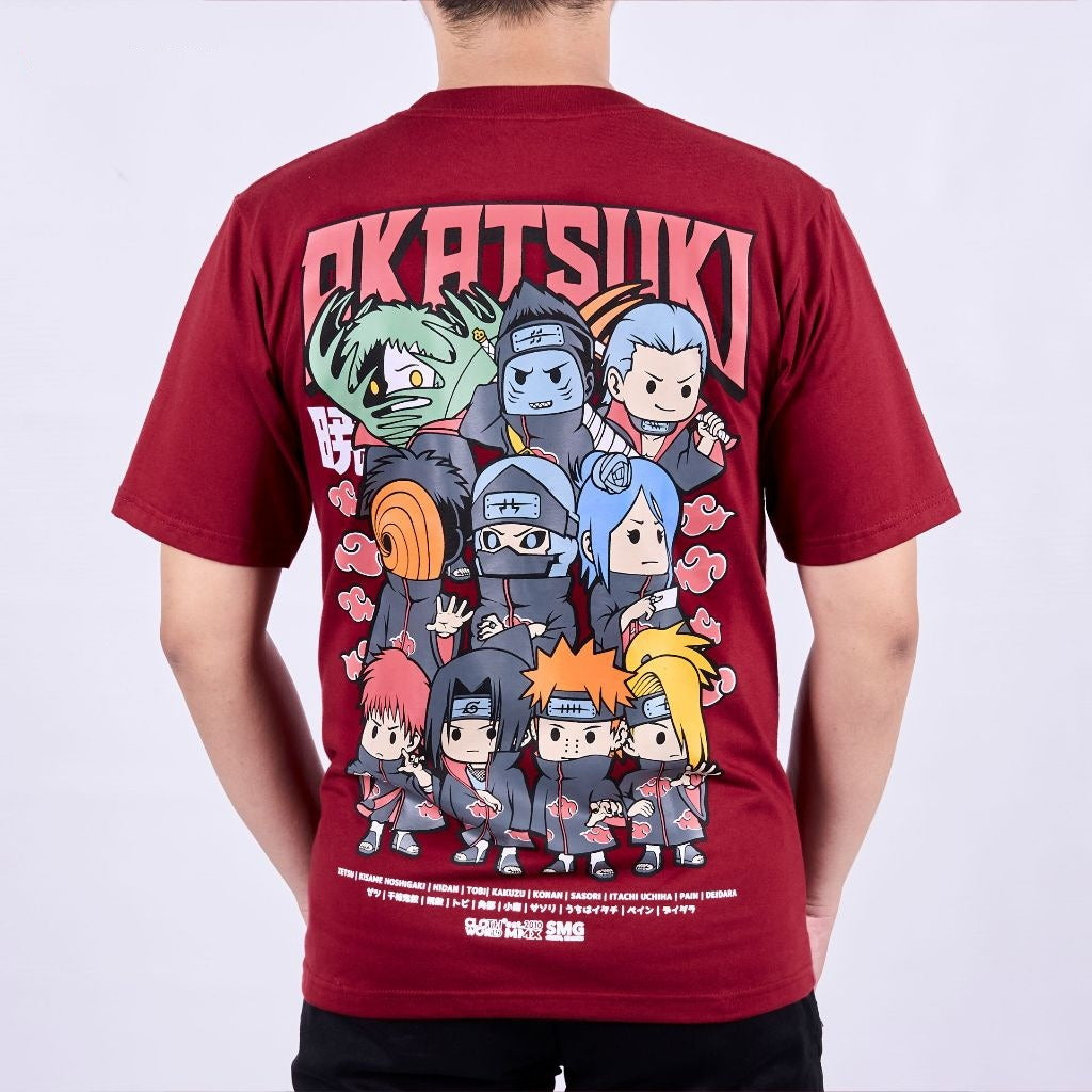 Chibi Akatsuki Zetsu Kisame Tobi Kakuzu Konan Sasori Itachi  - on model - unisex fit | Zewearsy Store