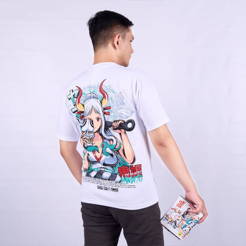 Yamato Kozuki Oden Onihime One Piece - model wearing streetwear look | Zewearsy Store