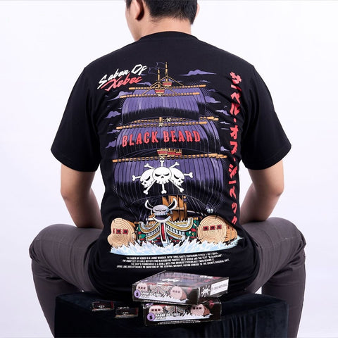 Saber of Xebec Blackbeard Pirates Kurohige Ship Series One P - on model - unisex fit | Zewearsy Store