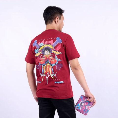 Luffy Egghead Outfit Strawhat Pirates Mugiwara One Piece - model wearing streetwear look | Zewearsy Store