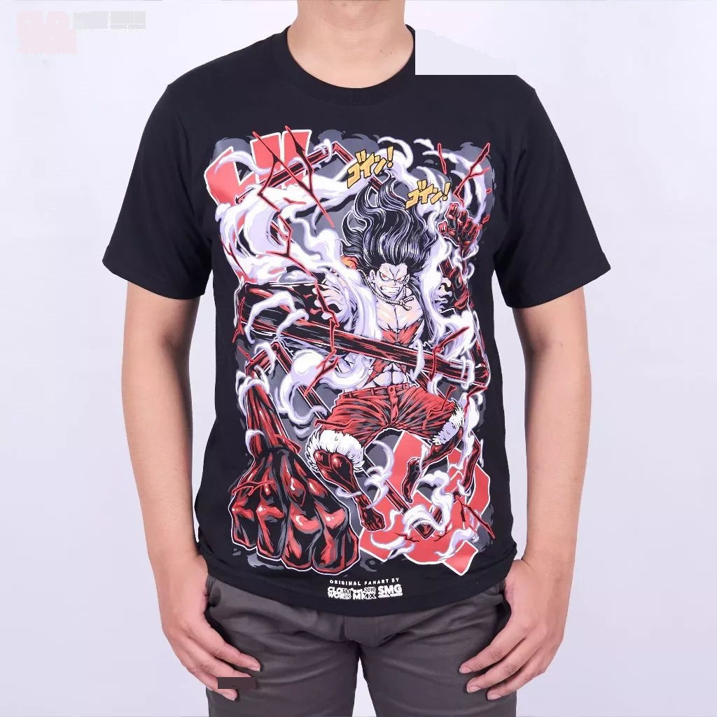 Luffy Gear 4th Boundman T-Shirt - Strawhat Pirates | One Piece Anime
