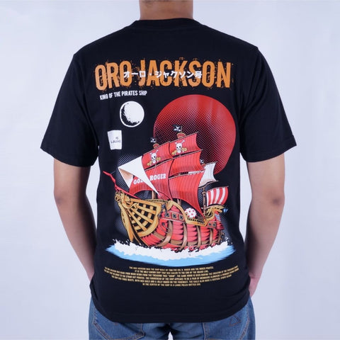 Oro Jackson Gol D Roger Pirates Ship Series One Piece - on model - unisex fit | Zewearsy Store