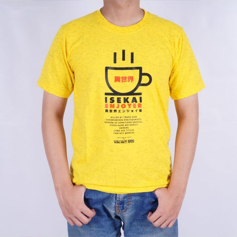 ISEKAI ENJOYER Otaku Series - on model - unisex fit | Zewearsy Store