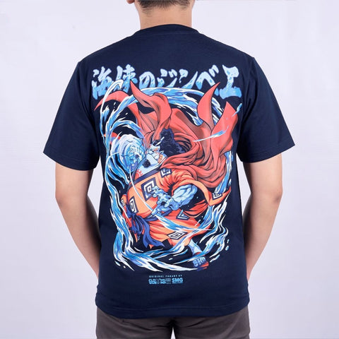 Jinbe The Knight of The Sea Fishman Strawhat Pirates Mugiwar - on model - unisex fit | Zewearsy Store
