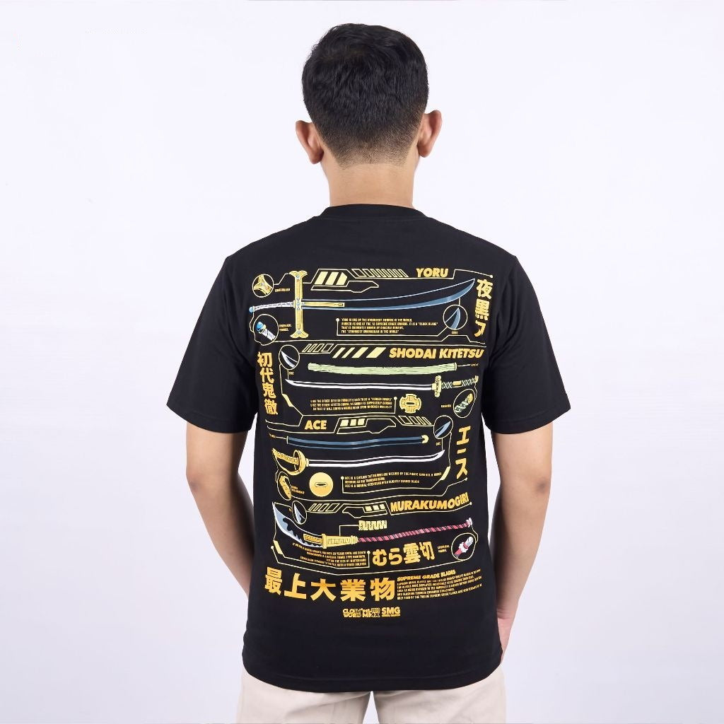 Supreme Grade Blades Yoru Shodai Kitetsu Ace Murakumogiri On - on model - unisex fit | Zewearsy Store