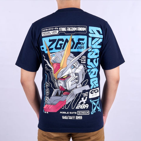 ZGMF-X20A Strike Freedom Mobile Suit Gundam SEED Destiny Kir - on model - unisex fit | Zewearsy Store