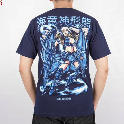 Noelle Valkyrie Dress Dragon Form Black Bull Black Clover - on model - unisex fit | Zewearsy Store