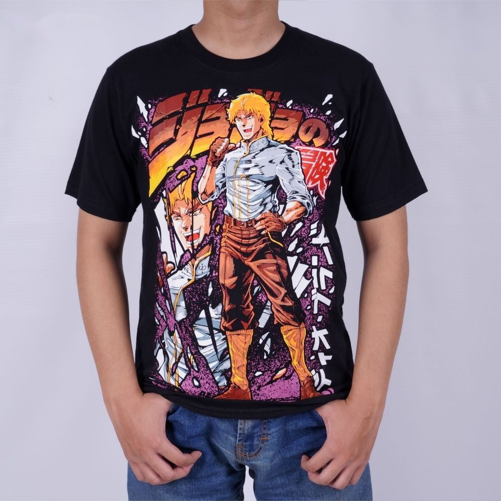 Dio Brando Phantom Blood JoJo's Bizarre Adventure - on model - unisex fit | Zewearsy Store