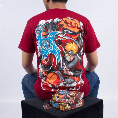 Uzumaki Naruto Sage Mode Anime Naruto Boruto - anime t-shirt front design | Zewearsy Store