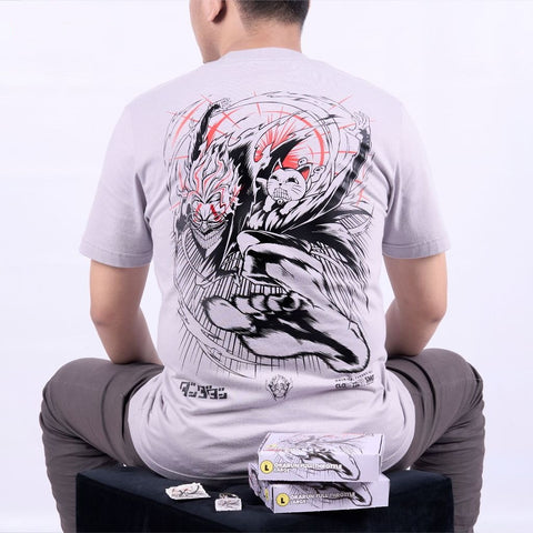 Okarun Full Throttle Takakura Ken Okarun Turbo Granny Dandad - anime t-shirt front design | Zewearsy Store