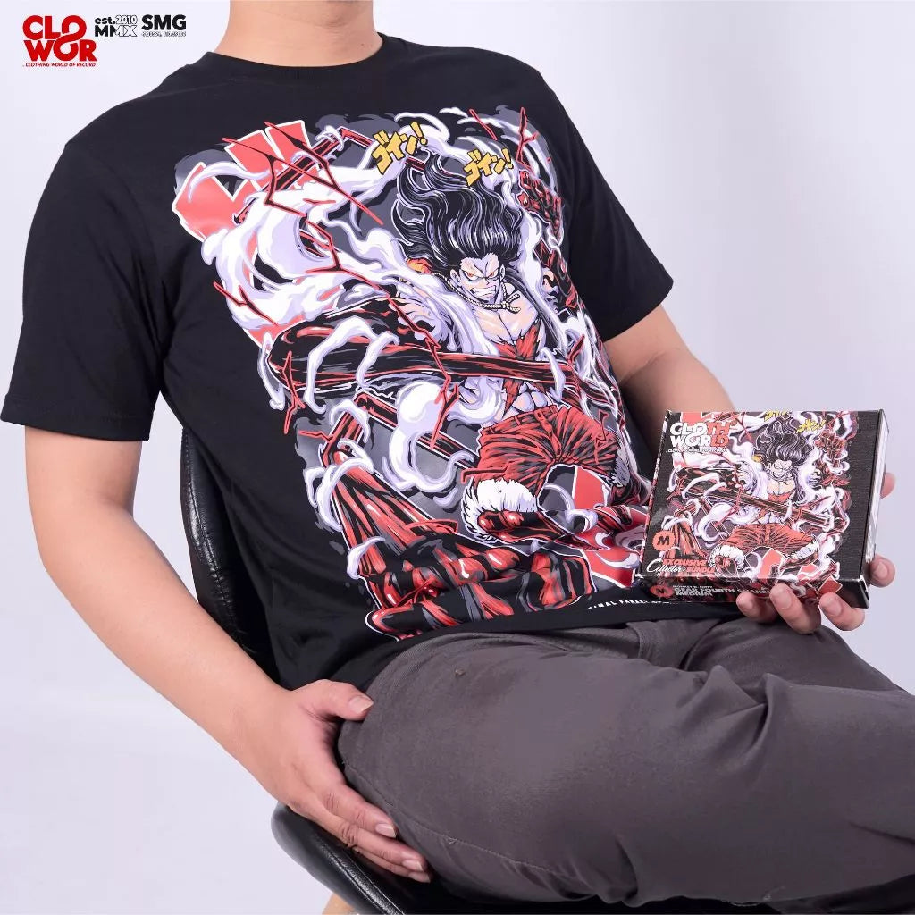 Luffy Gear 4th Boundman T-Shirt - Strawhat Pirates | One Piece Anime
