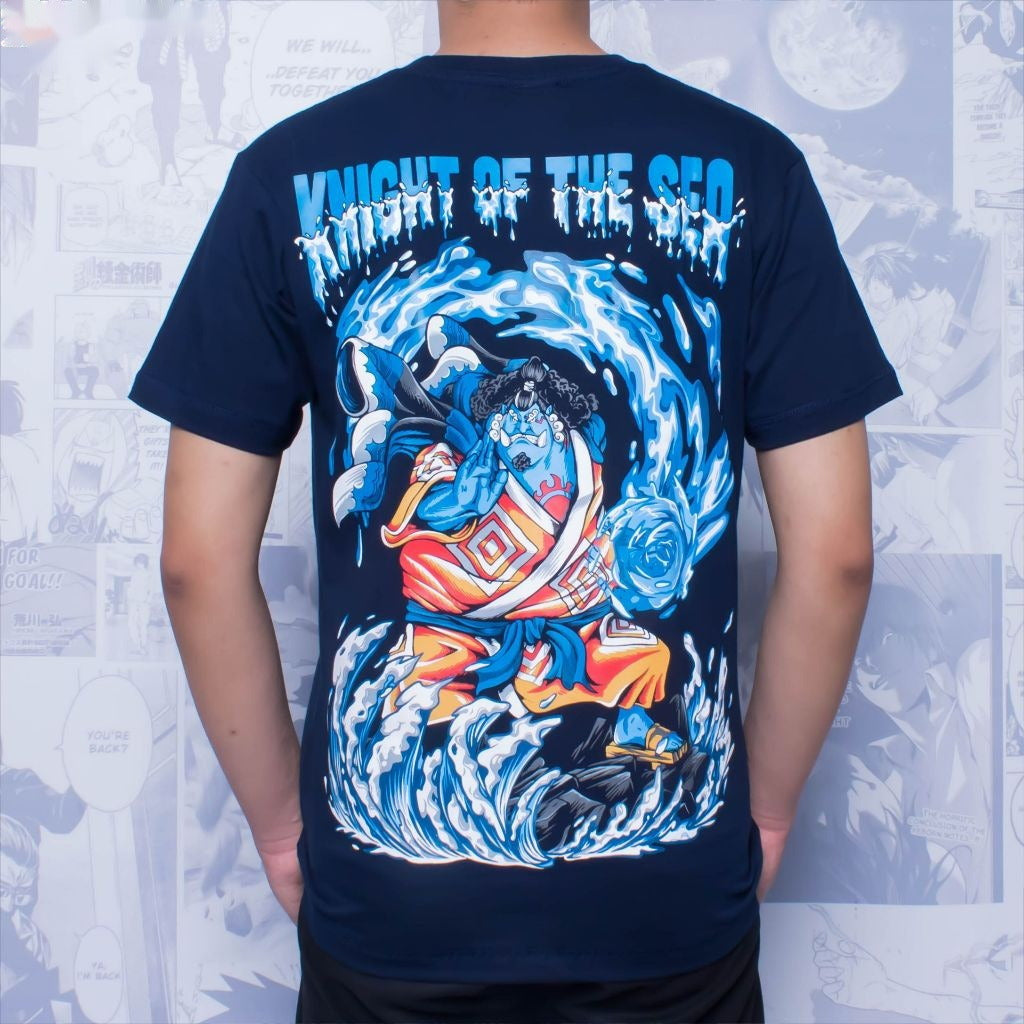 Jinbe The Knight of The Sea Fishman Strawhat Pirates Mugiwar - model wearing streetwear look | Zewearsy Store