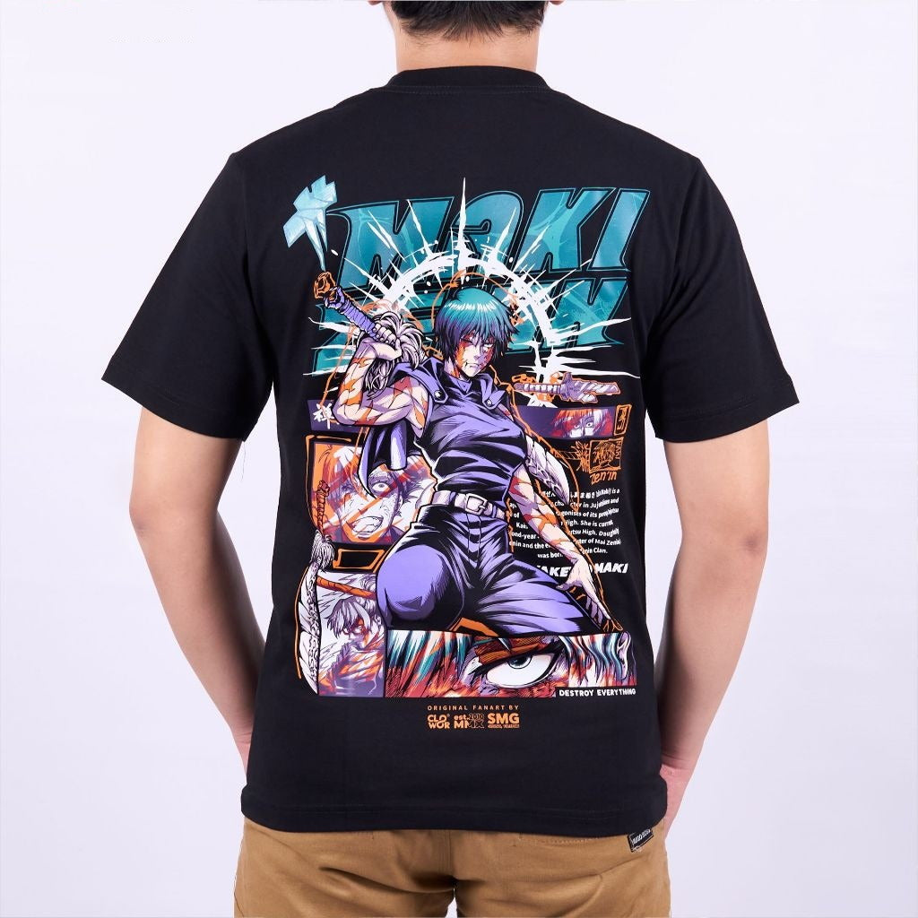 Zenin Maki Jujutsu Kaisen - on model - unisex fit | Zewearsy Store