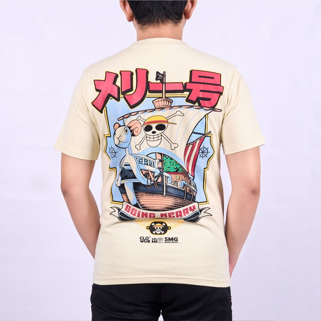 Going Merry Strawhat Pirates Monkey D Luffy Ship Series Anim - on model - unisex fit | Zewearsy Store
