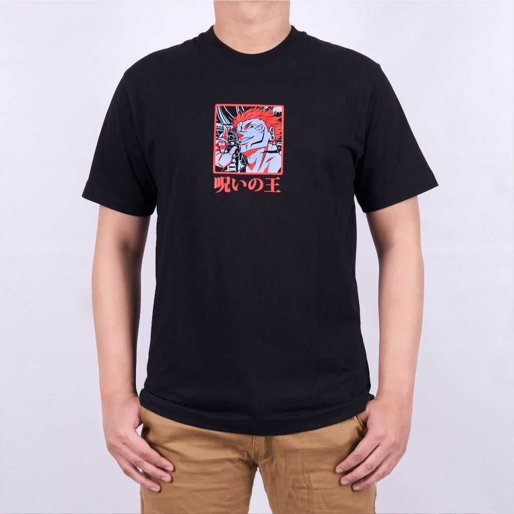 Sukuna The King of Curses Malevolent Shrine Mahoraga Jujutsu - back print view | Zewearsy Store