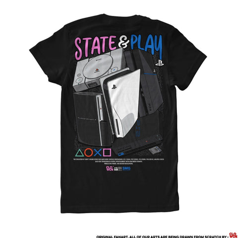PS Console Evolutions Console Series - anime t-shirt front design | Zewearsy Store