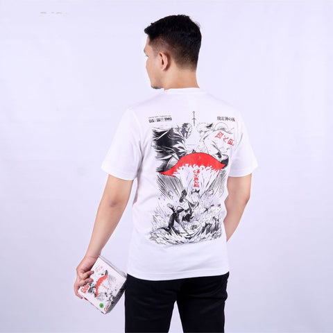 Minato vs Obito Naruto Boruto - model wearing streetwear look | Zewearsy Store