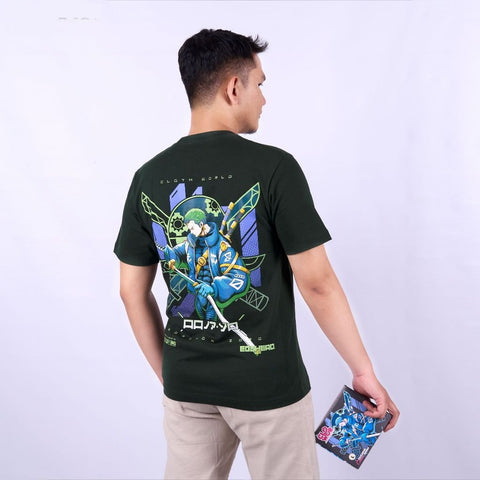 Zoro Egghead Outfit Strawhat Pirates One Piece - model wearing streetwear look | Zewearsy Store