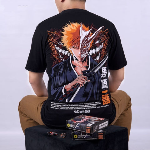 Kurosaki Ichigo Bleach TYBW Thousand-Year Blood War - anime t-shirt front design | Zewearsy Store