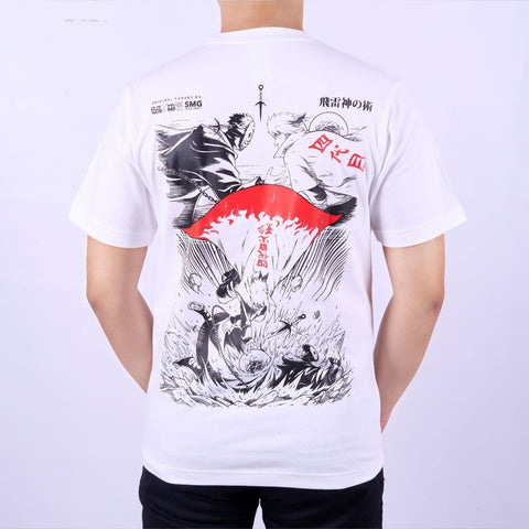 Minato vs Obito Naruto Boruto - on model - unisex fit | Zewearsy Store