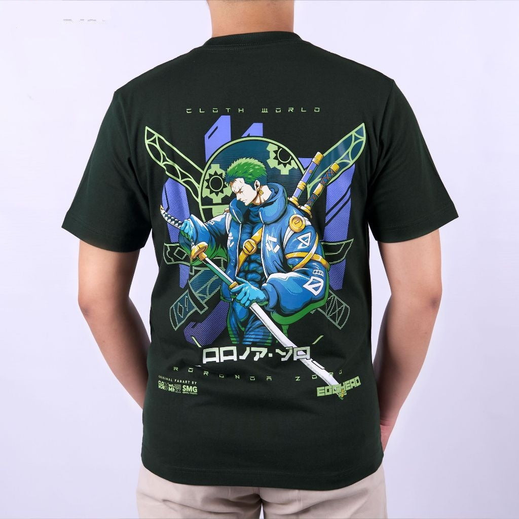 Zoro Egghead Outfit Strawhat Pirates One Piece - on model - unisex fit | Zewearsy Store