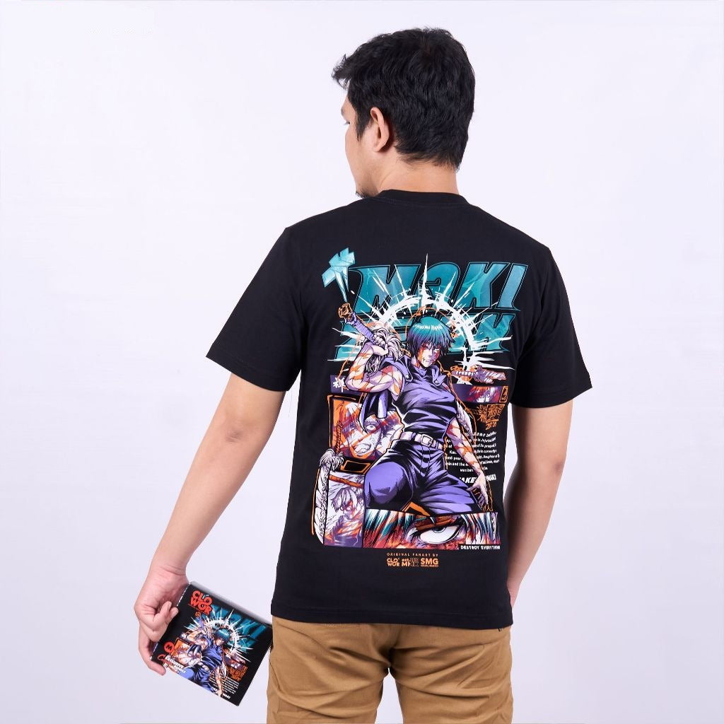 Zenin Maki Jujutsu Kaisen - model wearing streetwear look | Zewearsy Store