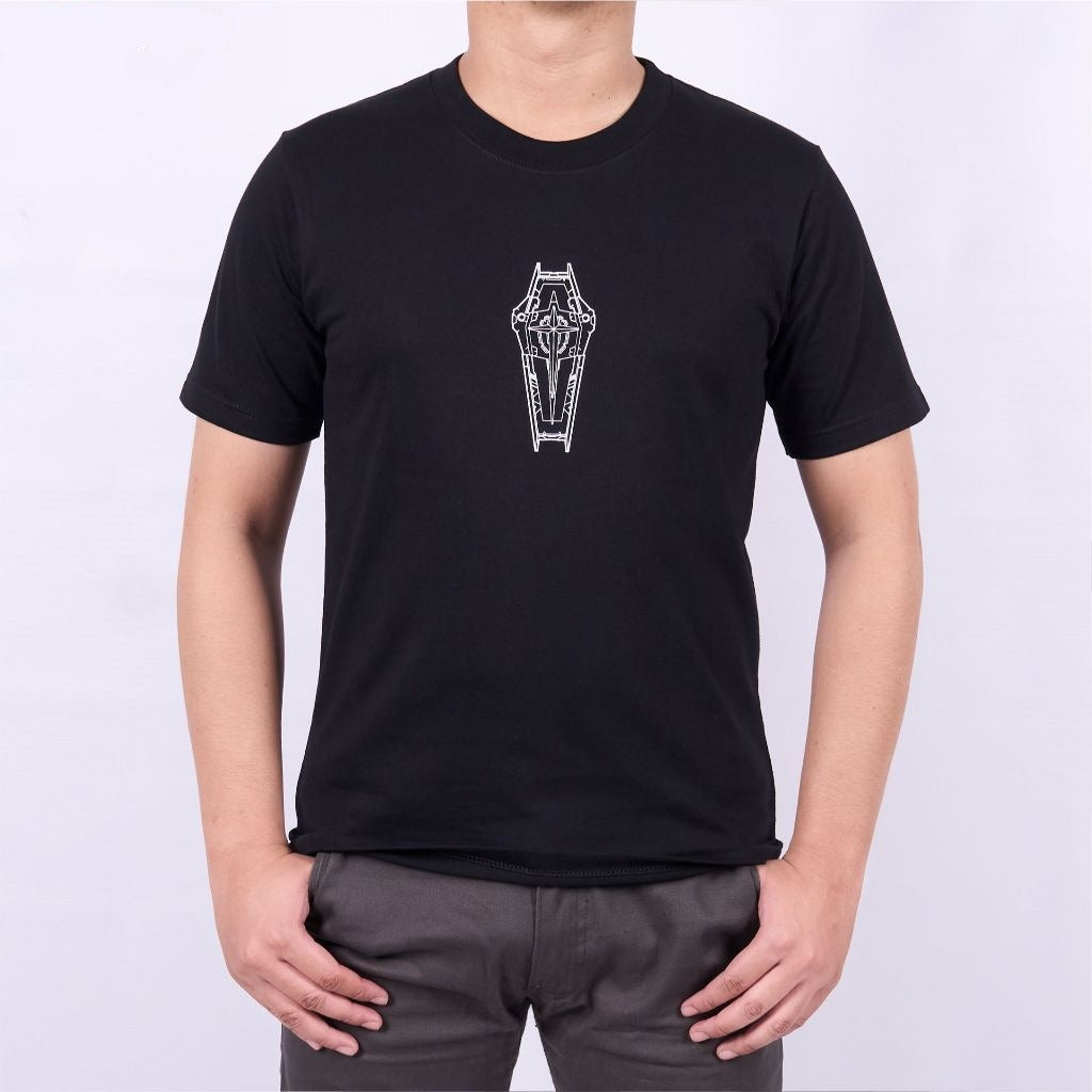 Shield of ZGMF-X56S Impulse Gundam SEED Destiny - on model - unisex fit | Zewearsy Store